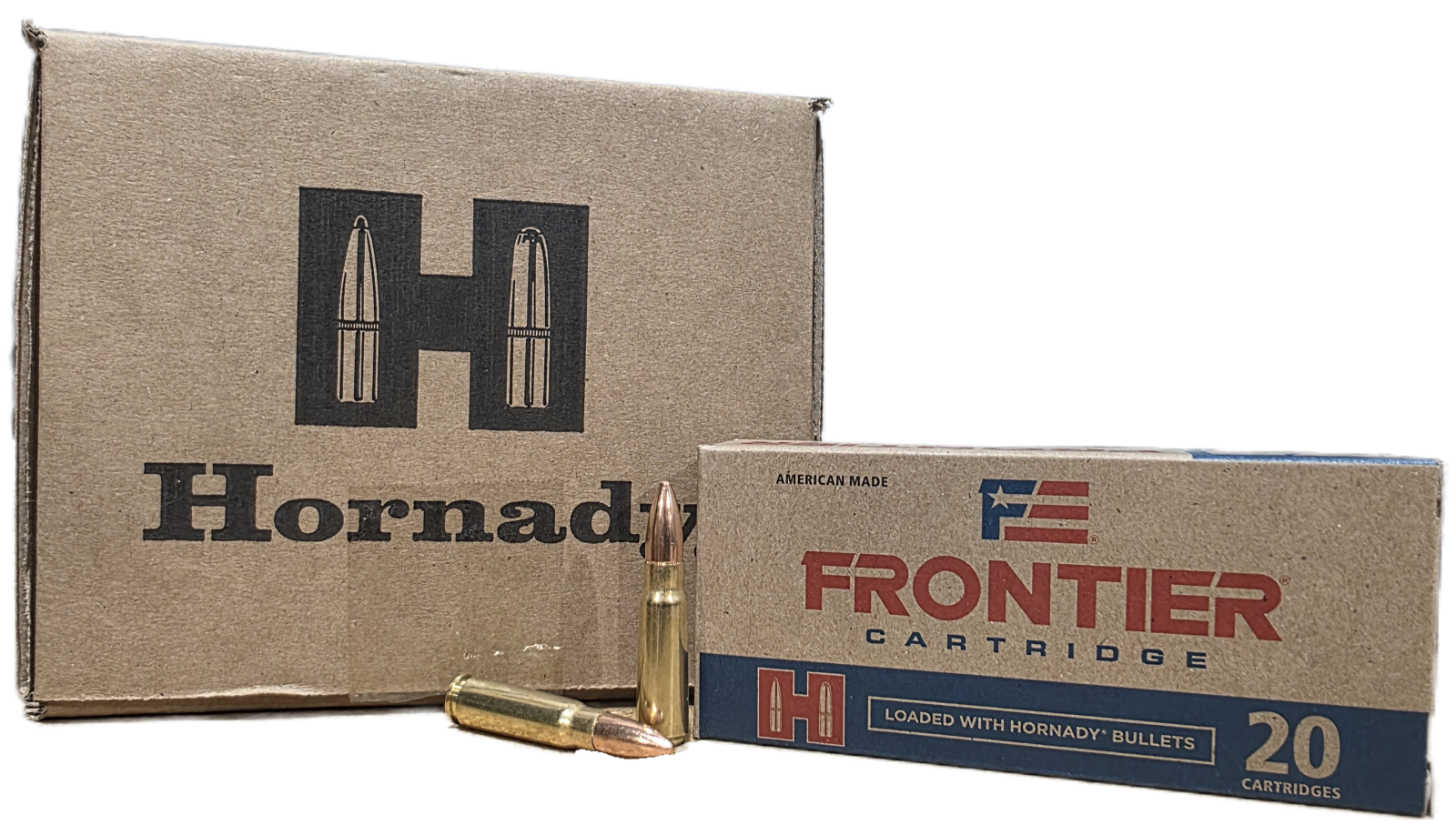 Hornady Frontier 7.62x39 123gr FMJ 200-Round Case
