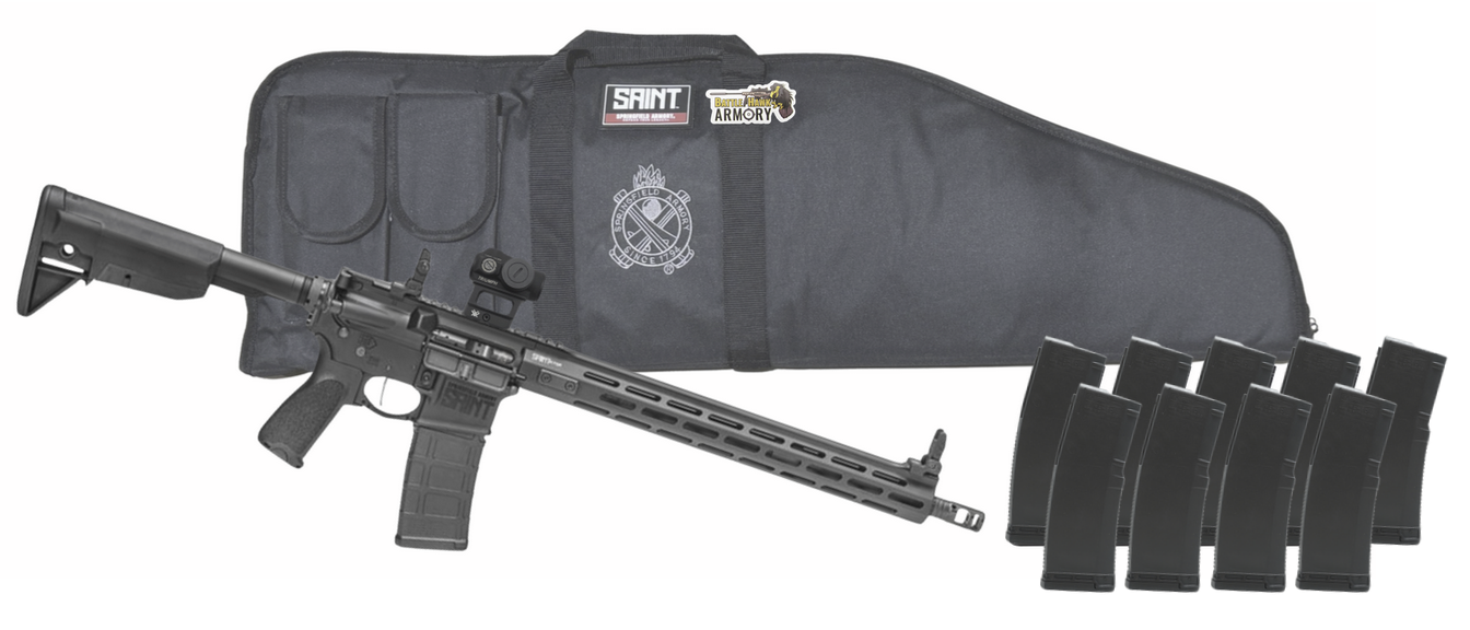 Springfield Armory Saint Victor 5.56 16\" Rifle Bundle w/ Vortex Red Dot"
