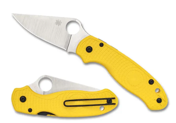 Spyderco Para 3 Salt Yellow